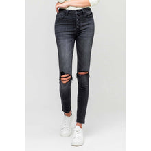 Load image into Gallery viewer, Haylie High Rise Distressed Skinny Jean