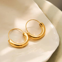 Load image into Gallery viewer, Mackenzie U-Shape Hoop Earring