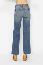 Load image into Gallery viewer, Judy Blue Mid Rise "Tummy Control" Vintage Straight Denim Jeans