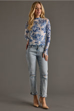 Load image into Gallery viewer, Floral Sheer Top