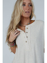Load image into Gallery viewer, Soft Plume Henley Top *