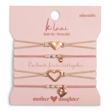 Load image into Gallery viewer, K'lani "Mother Daughter "Hair Tie Bracelet