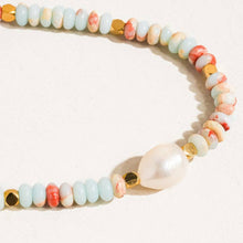 Load image into Gallery viewer, Swank Boho Beaded Pearl Necklace
