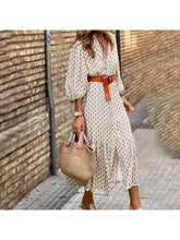 Load image into Gallery viewer, Rodeo Belted Long Dress *