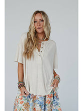 Load image into Gallery viewer, Soft Plume Henley Top *