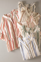 Load image into Gallery viewer, Striped Bell Sleeve Top