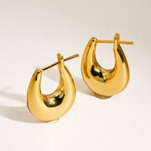 Load image into Gallery viewer, Quinn Droplet Hoop Earring