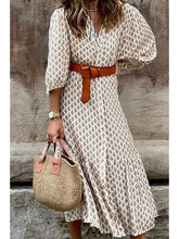 Load image into Gallery viewer, Rodeo Belted Long Dress *