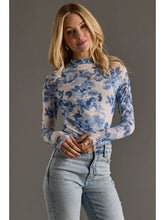Load image into Gallery viewer, Floral Sheer Top