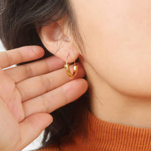 Load image into Gallery viewer, Mackenzie U-Shape Hoop Earring