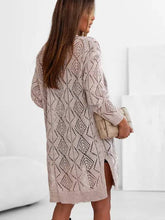 Load image into Gallery viewer, Halle Hollow-Out Knit Cardigan