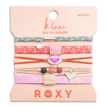 Load image into Gallery viewer, "Roxy Pink Tropics" Hair Tie Bracelets