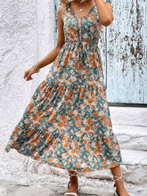 Load image into Gallery viewer, June Floral Ruffle Dress