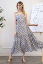 Load image into Gallery viewer, Sleeveless Print Maxi Dress
