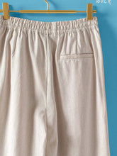 Load image into Gallery viewer, Linen Blend Wide Leg Pants
