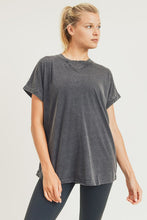 Load image into Gallery viewer, Jenny Longline Mineral-Washed Athleisure Top
