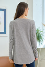 Load image into Gallery viewer, Chrissy Knit Top with Thumb Holes
