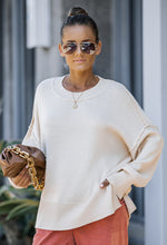 Load image into Gallery viewer, Bronti B. Dropped Shoulder Sweater
