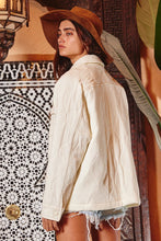 Load image into Gallery viewer, Raglan Quilted Shirt Jacket

