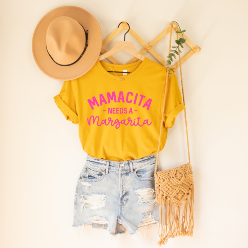 Mamacita Needs a Margarita Graphic Tee