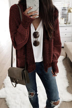 Load image into Gallery viewer, Jamie Plaid Contrast Trim Open Cardigan
