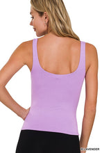 Load image into Gallery viewer, Liv Double Layered V-Neck Tank
