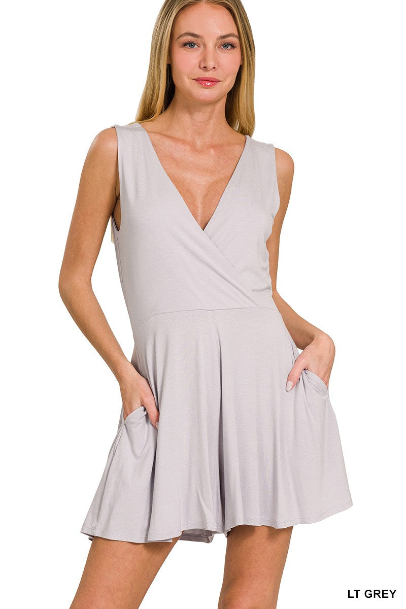Sylvia Sleeveless Romper