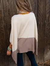 Load image into Gallery viewer, Coffee Sunsets V Neck Top
