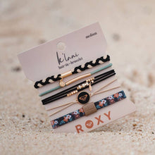 Load image into Gallery viewer, K'lani "Roxy Coastal Drift" Hair Tie Bracelets
