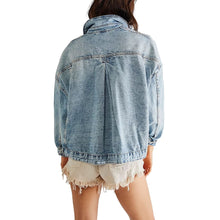 Load image into Gallery viewer, Loose Stylish crop Denim Jacket

