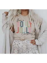 Load image into Gallery viewer, Have A Holly Jolly Christmas T-shirt
