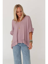 Load image into Gallery viewer, Let Me Be Ruffled Top *
