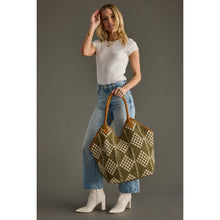Load image into Gallery viewer, Olive Diamond Tote *
