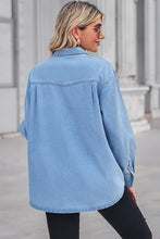 Load image into Gallery viewer, Light Denim Slim Long SLeeve
