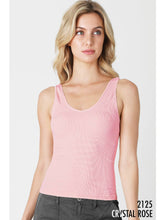Load image into Gallery viewer, Penelope Ribbed Reversible Tank Top
