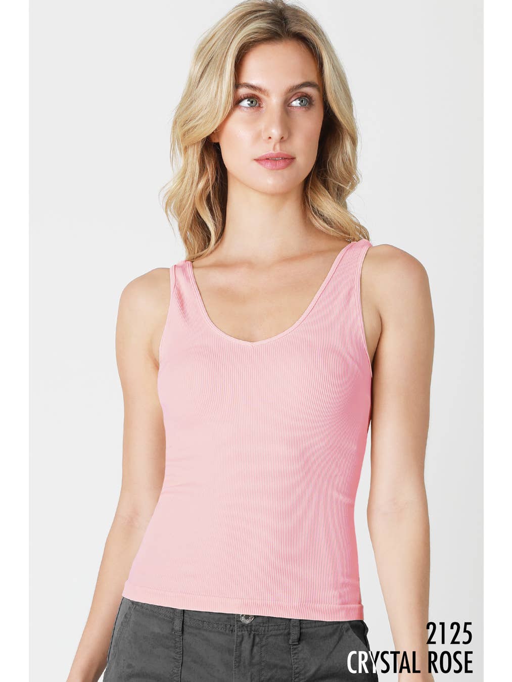 Penelope Ribbed Reversible Tank Top