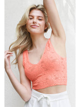 Load image into Gallery viewer, Lottie Lace V-Neck Tank Top
