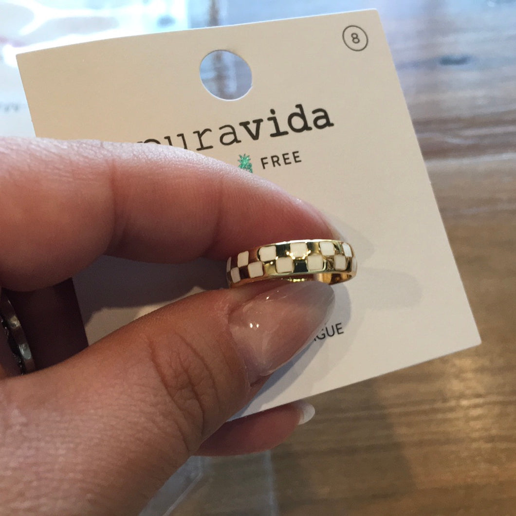 Checkerboard Ring