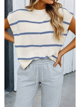 Load image into Gallery viewer, Sleeveless Sweater Tee *
