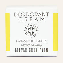 Load image into Gallery viewer, Grapefruit Lemon Deodorant Cream
