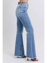 Load image into Gallery viewer, High Waisted Bootcut with Fray Hem
