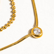 Load image into Gallery viewer, Paulette Trilayer Necklace

