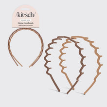 Load image into Gallery viewer, Kitsch Zig Zag Headbands

