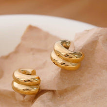 Load image into Gallery viewer, Emma Double C-Hoop Earring
