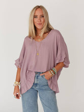 Load image into Gallery viewer, Let Me Be Ruffled Top *

