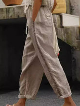 Load image into Gallery viewer, Casual Lace Cutout Pants
