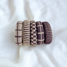 Load image into Gallery viewer, Checkered/Plaid/Stripes Seamless Hair Tie
