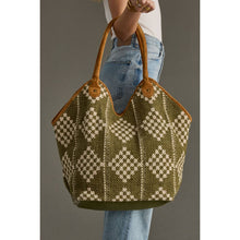 Load image into Gallery viewer, Olive Diamond Tote *
