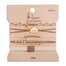 Load image into Gallery viewer, K'lani "Rise" Hair Tie Bracelets
