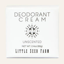 Load image into Gallery viewer, Little Seed Farm Unscented Deodorant Cream
